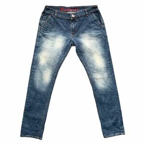 Levi Strauss & Co. Redloops Jeans – Distressed Wash
